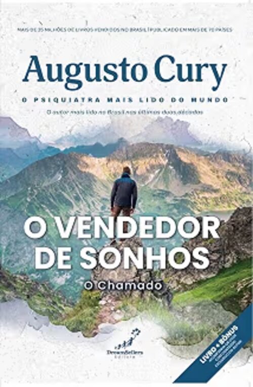 Capa do livro O Vendedor de Sonhos, de Augusto Cury